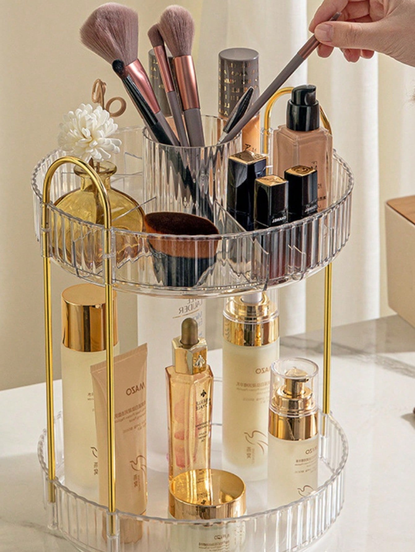 Luxury Skincare & Spa Photos - Makeup Brush Storage Box Pen Holder