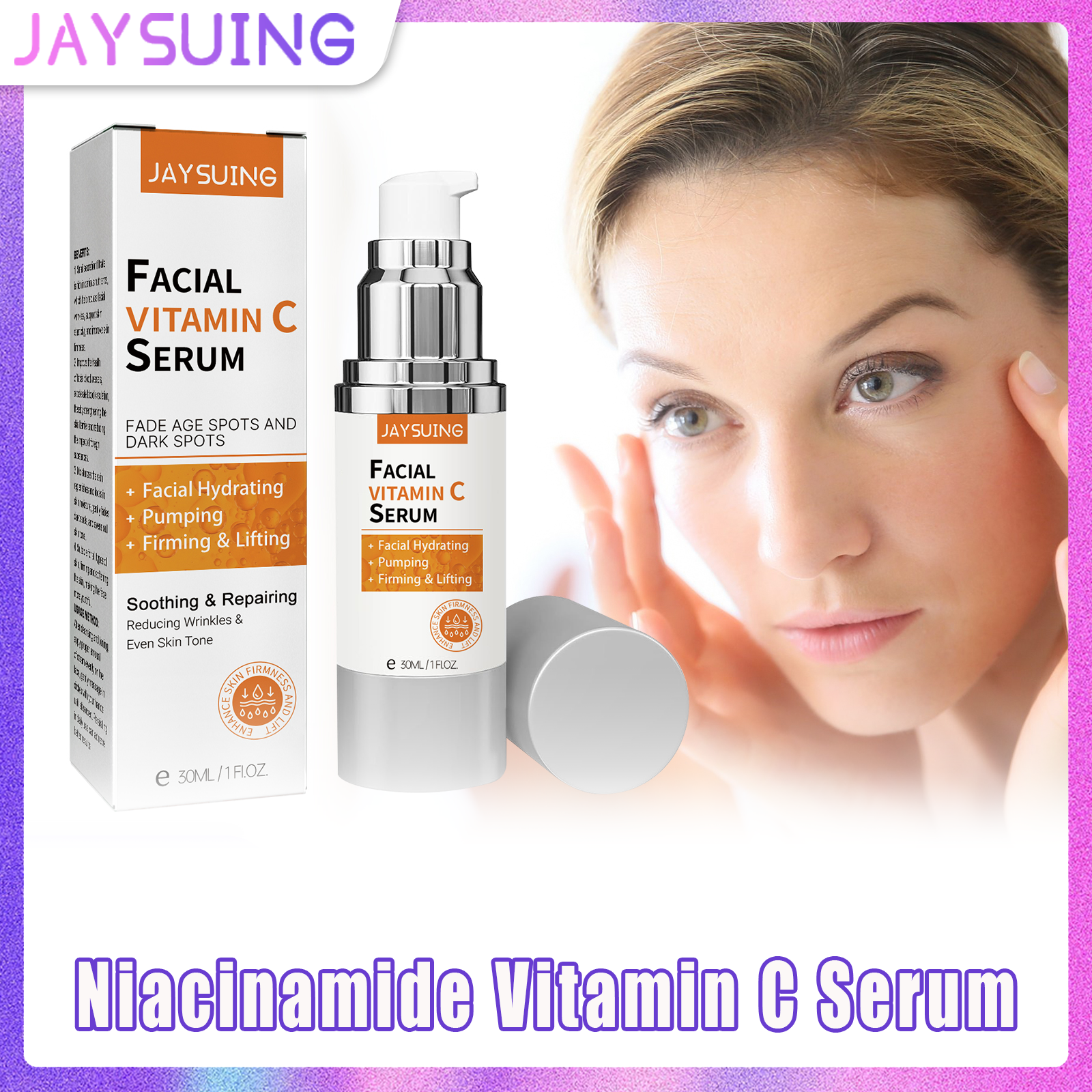 Skincare Luxury Whitening - Niacinamide Vitamin C Serum Daily Facial