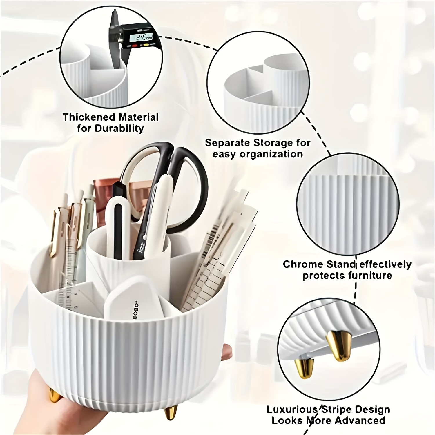 360-Degree Rotating Cosmetic S - Luxury Skincare Design recensione e prezzo