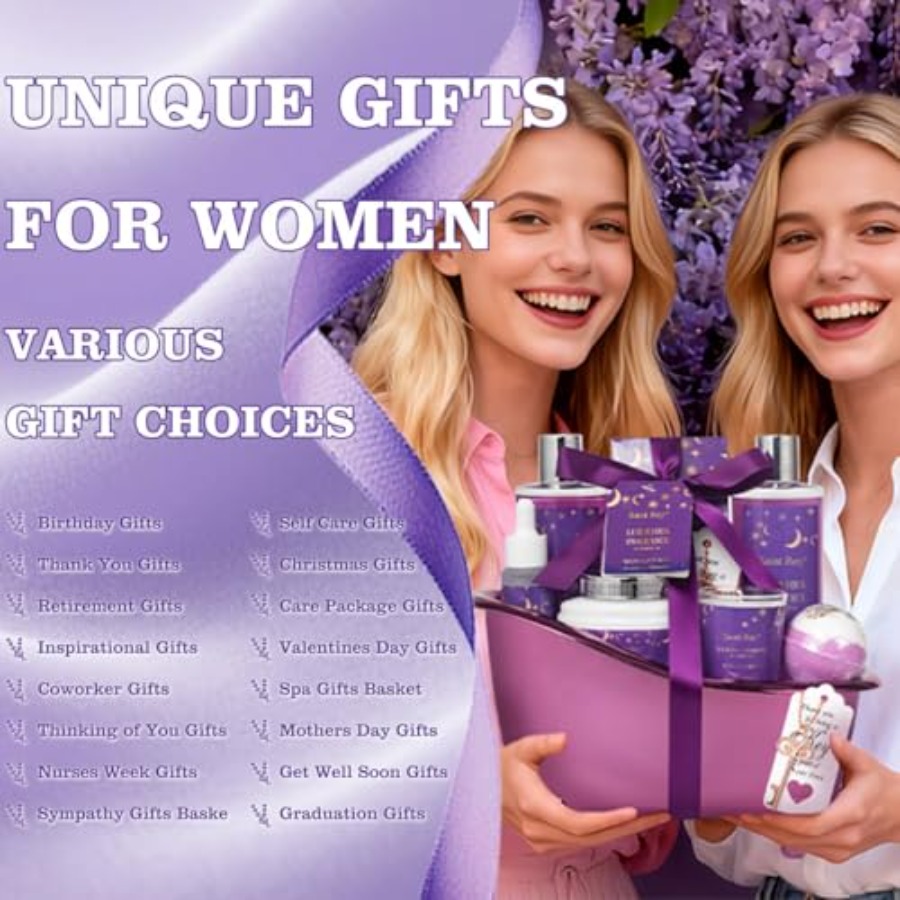 Bath Basket Spa Kit Spa Gifts  - Luxury Skincare Gift Set For Women recensione e prezzo