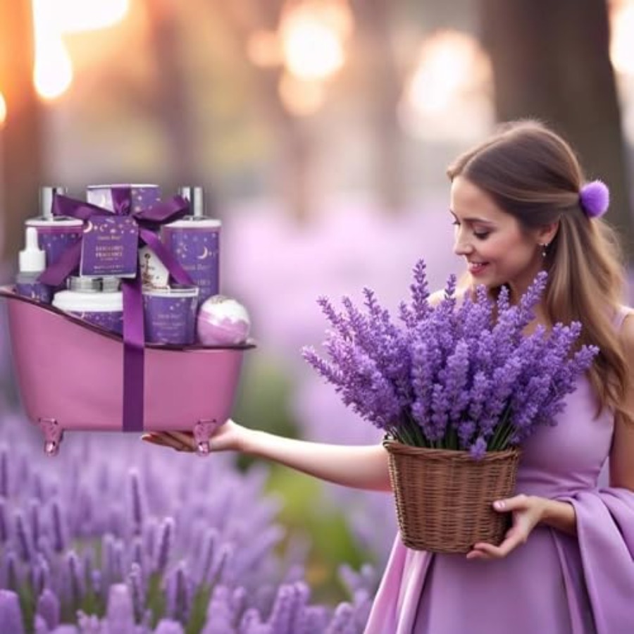 Bath Basket Spa Kit Spa Gifts  - Luxury Skincare Gift Set For Women recensione e prezzo