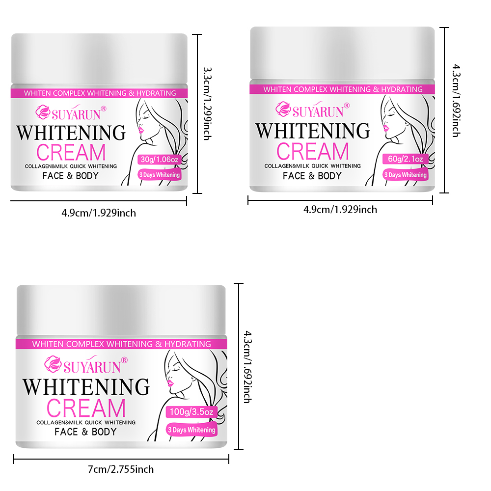 SUYARUN Christmas Gift Brighte - Luxury Skincare Whitening Cream recensione e prezzo