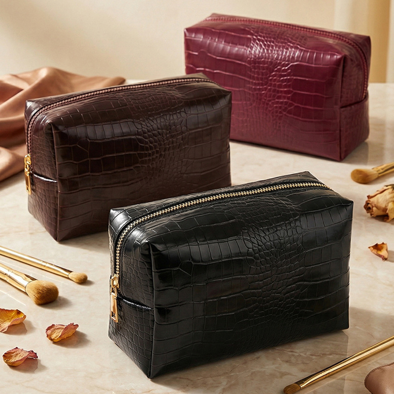 New Stone Pattern Makeup Bag f - Luxury Skincare Design recensione e prezzo