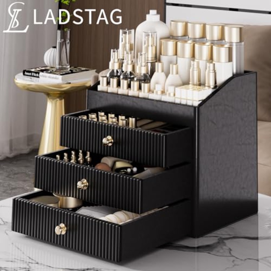 Luxury Makeup Organizer with 3 - Luxury Skincare & Spa Photos recensione e prezzo