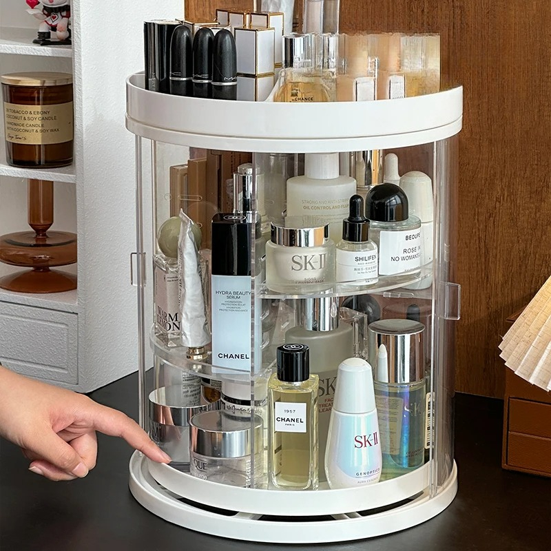 Rotating Acrylic Cosmetic Orga - Luxury Skincare Design recensione e prezzo