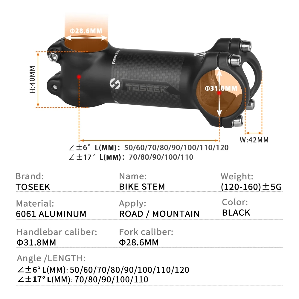TOSEEK Bicycle Stem Road MTB B - Edelweiss Stem Cell recensione e prezzo